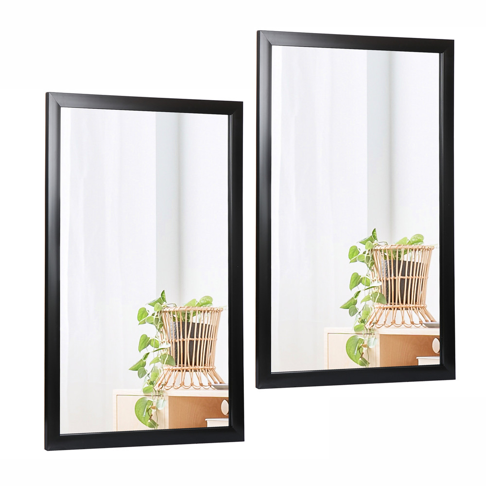 2X Clear Image 36" Rectangular Wall Mirror Home Make-up Mirror Bedroom Bathroom