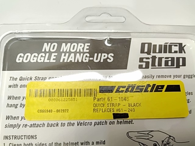 Castle Quick Strap - 2000 Castle NOS