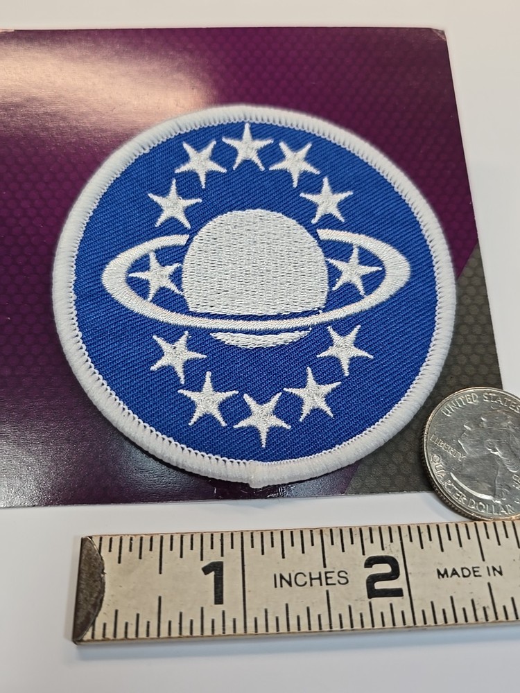 QMX Galaxy Quest Emblem Patch LootCrate 2015