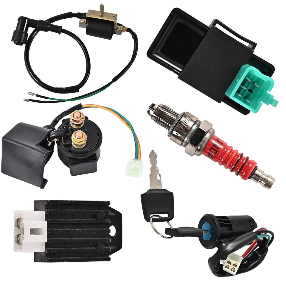 Trkimal Complete Electrics Wiring Harness Stator Coil CDI Switch lock...