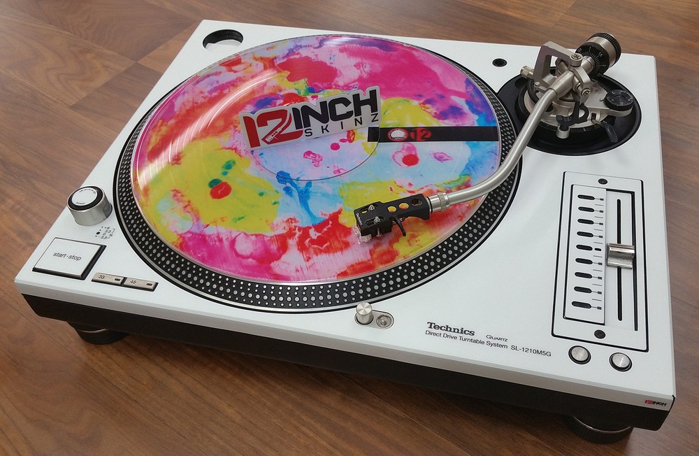TECHNICS 1200 MK2 SKIN - WHITE (pair)