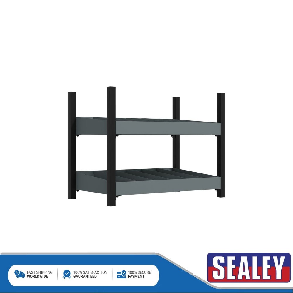 Sealey Modular Storage Mid Unit 2 Compartment Shelve 580mm APMRM4