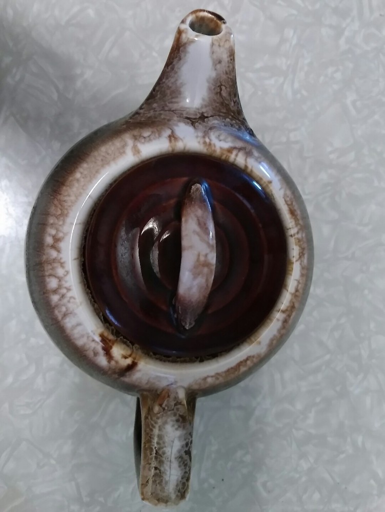 McCoy salwater glaze stoneware tea pot.