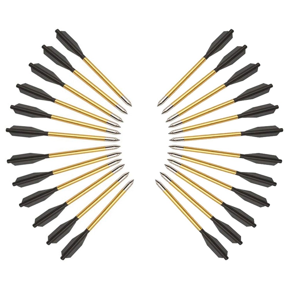 Self-Cocking Crossbow Bundle with Adjustable Sights, Spare Crossbow String an...