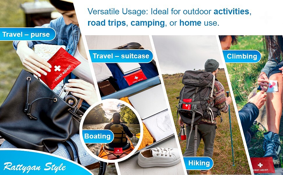 Travel Survival First Aid Emergency Kit