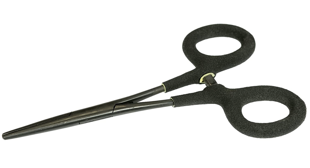 River Essentials Comfy Grip 5.5" Stainless Foreceps w/ Hook Eye Cleaner