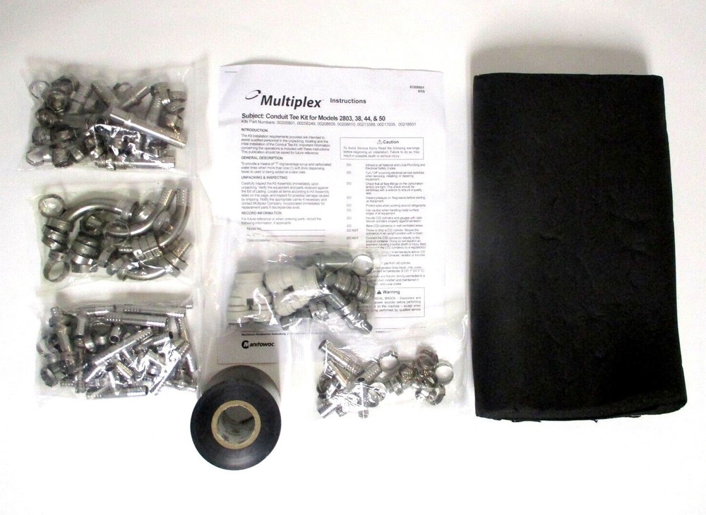 Manitowoc Multiplex Soft Drink Dispenser Conduit tools - Conduit Tee Kit