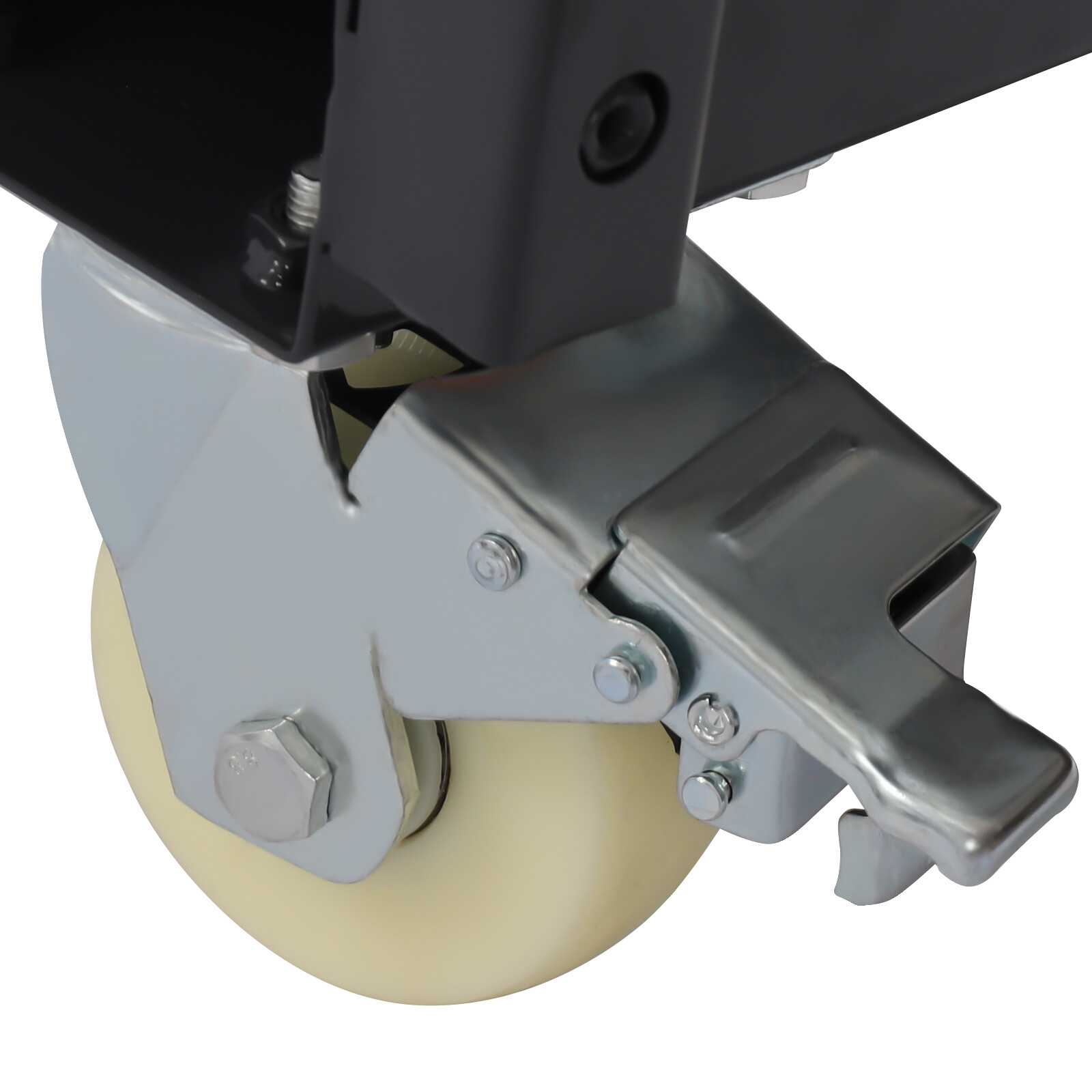 Heavy-Duty 64.6"x15.7" Steel Dolly U-Boat Utility Push Cart Platform Hand Truck