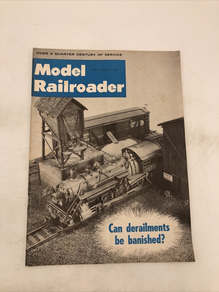 Model Railroader Magazine July 1963 Issue