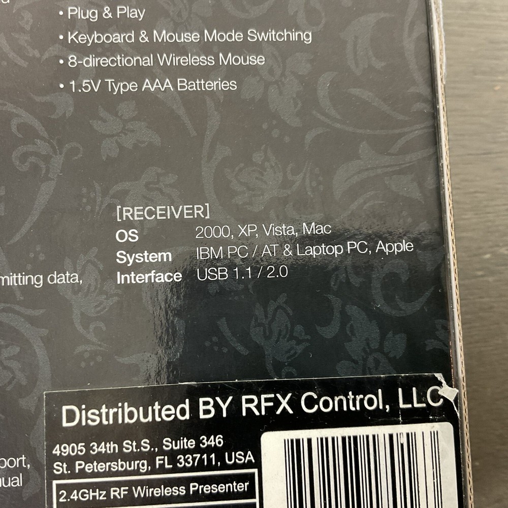 X-Pointer XP200TR4G 18K Gold Presentation RF Wireless Presenter Laser Pointer