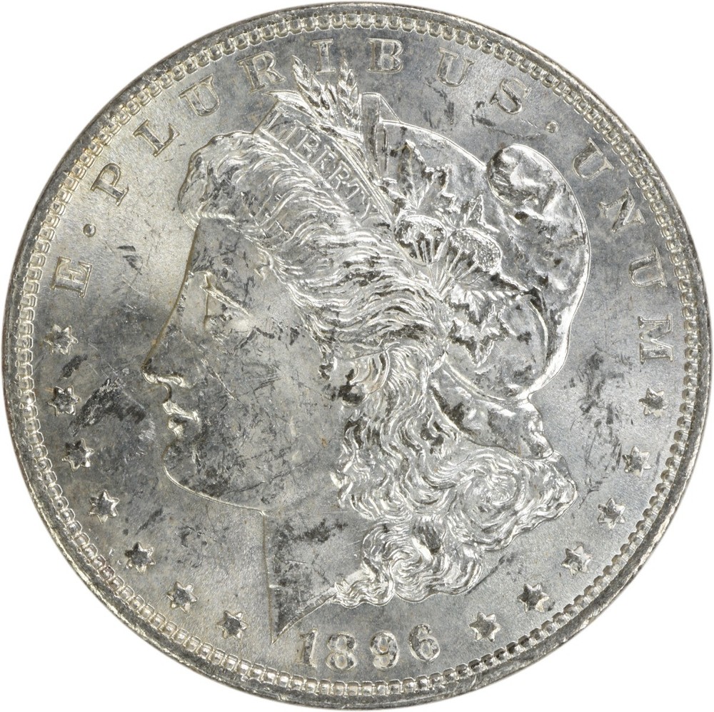 1896 Morgan Silver Dollar BU Uncertified #451
