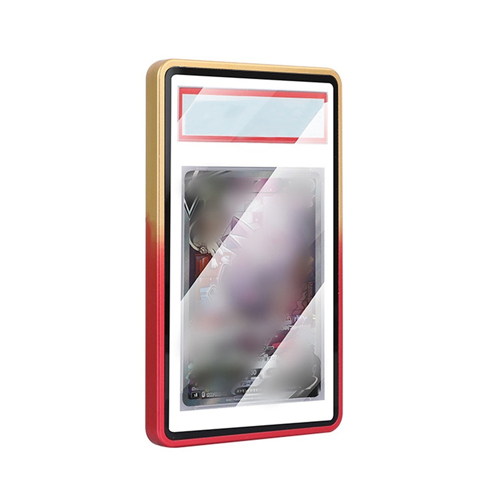 For PSA Magnetic Slab Case Protector Graded Cards Stackable Metal Bumper