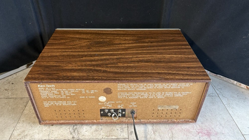 Vintage Ken Tech Stereo Tuner*Very Nice!*