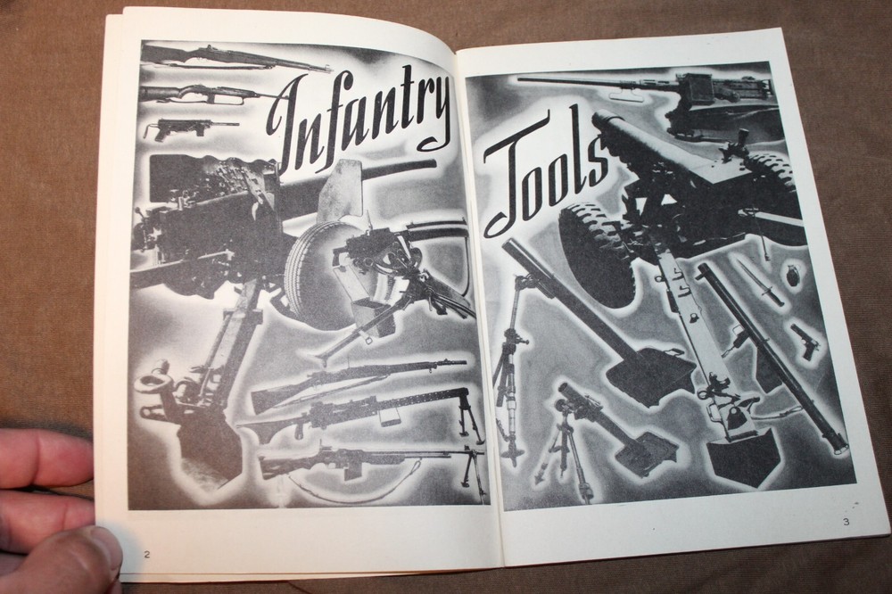 Original WW2 U.S. Army "IRTC" Infantry Training "I am a Doughboy" Booklet