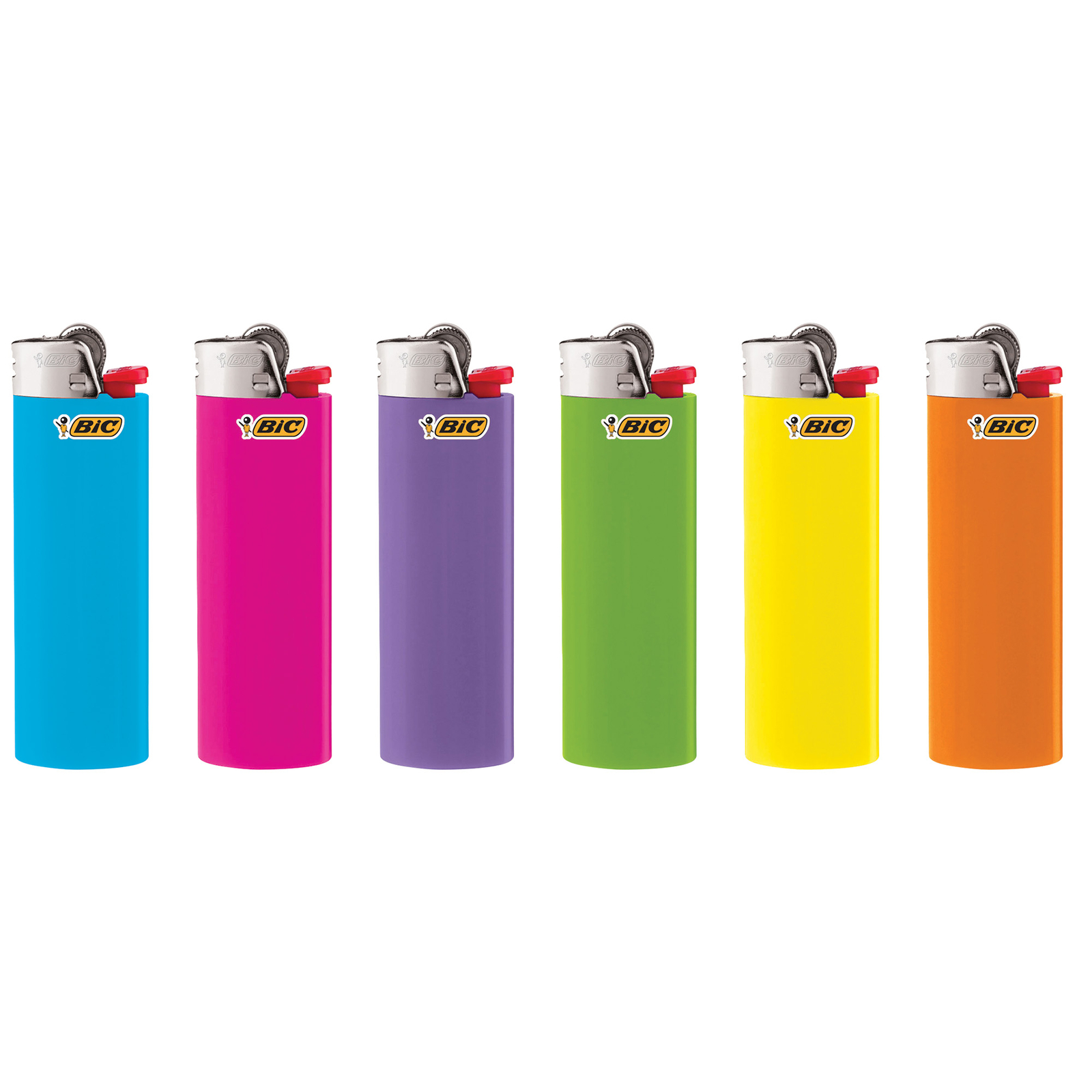 BIC Maxi Pocket Lighter, Fashion Assorted Colors, 50-Count Tray