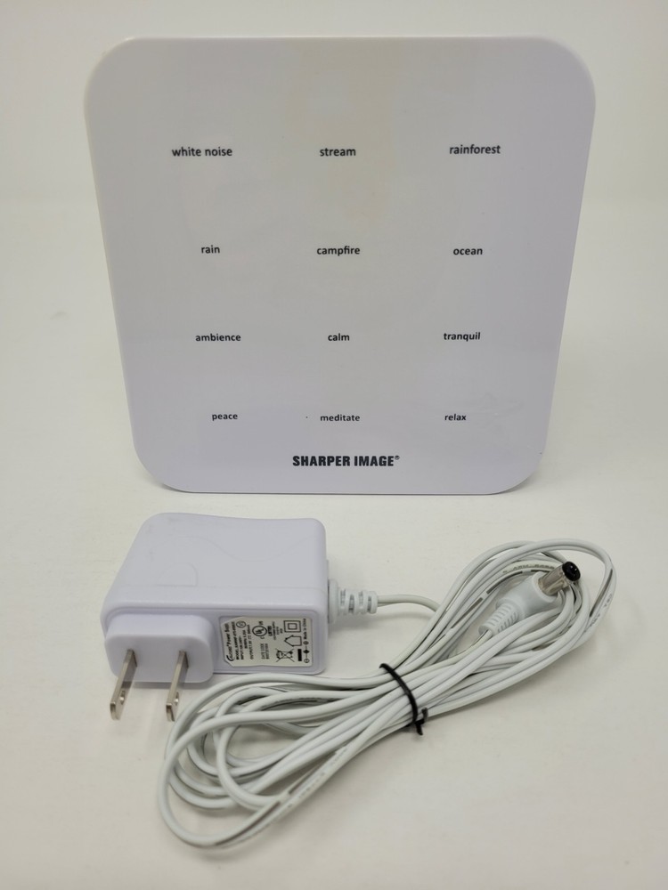 Sharper Image Digital Tranquility Sound Soother White Noise Machine