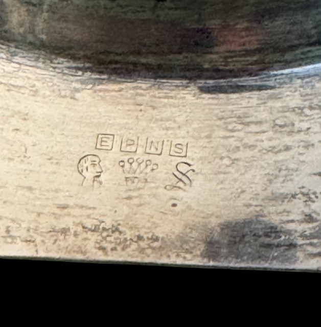 EPNS Silver Plate COVERED SERVING DISH Handles Use as 1 or 2 Vintage