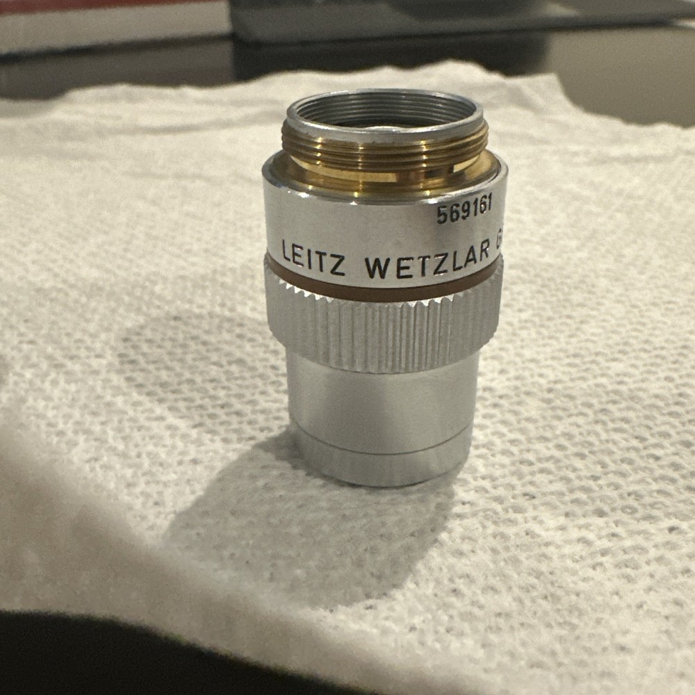 LEITZ WETZLAR OBJECTIVE 3.2X PL INFINITY  MICROSCOPE  OBJECTIVE