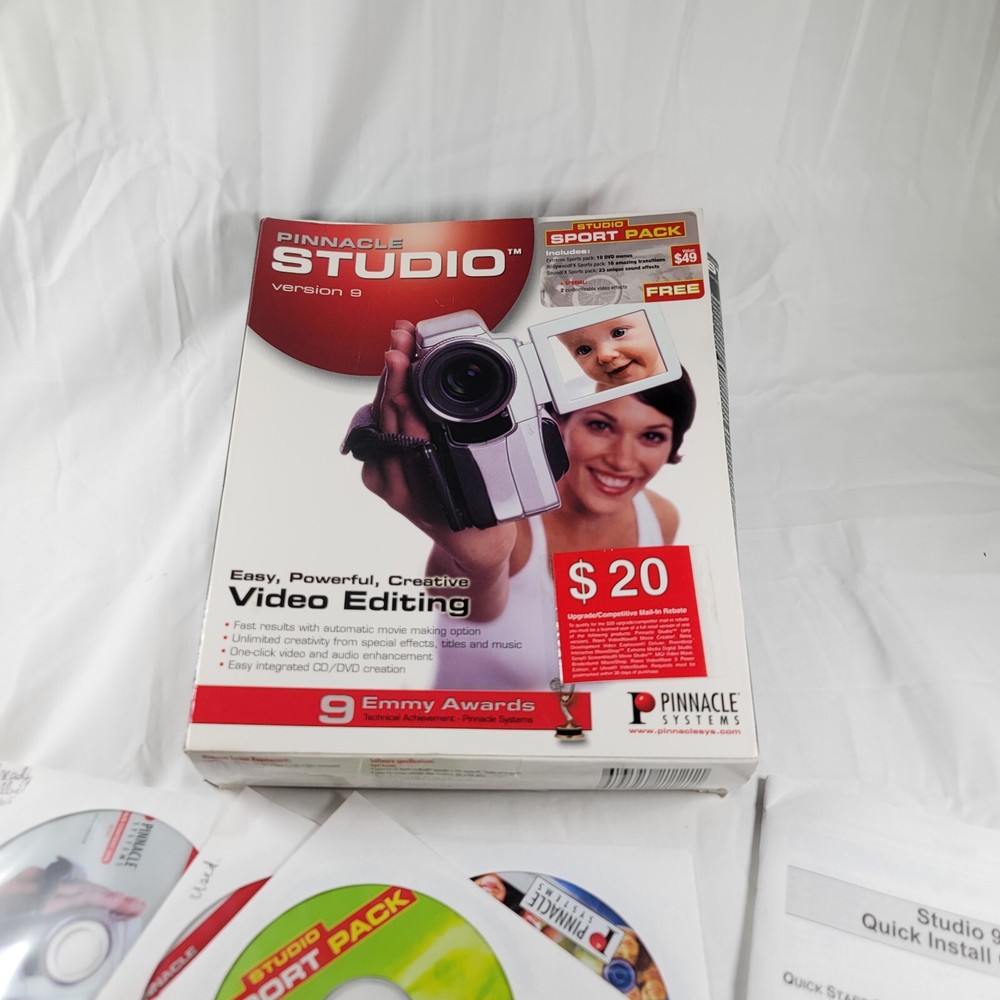 Pinnacle Studio AV/DV Version 9 Video Editing