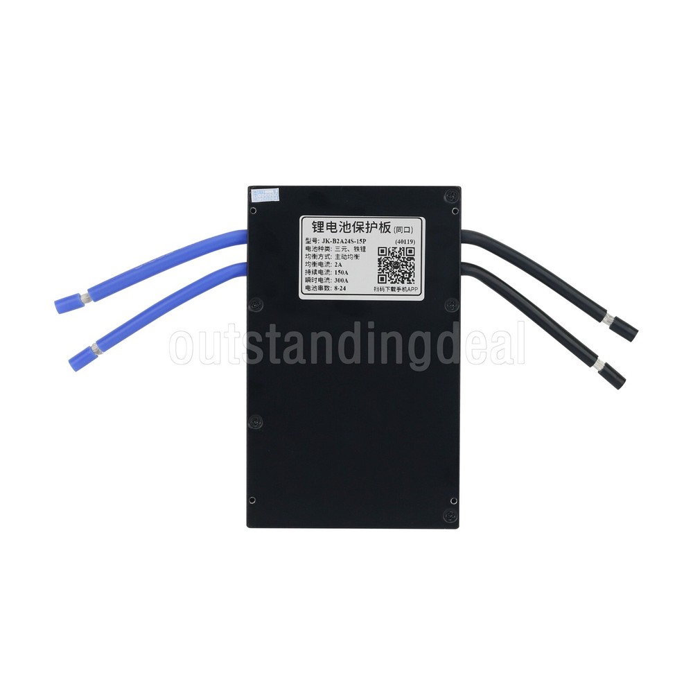 8-24S 2A Smart BMS Active Balancer 150A Continuous Discharge/Charge Current