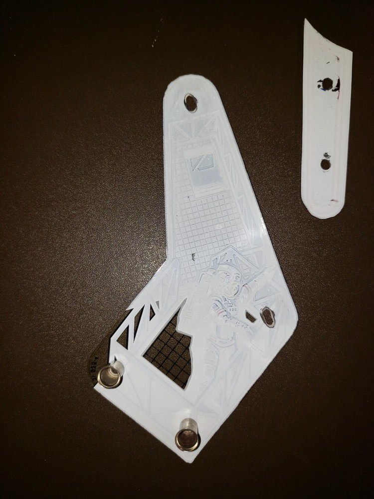 Williams SPACE SHUTTLE Pinball Plastics (3 Pieces)