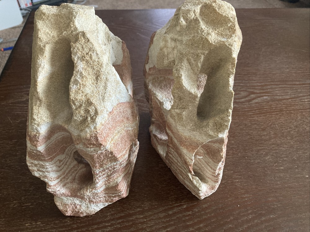RHYOLITE/SANDSTONE BOOKENDS!