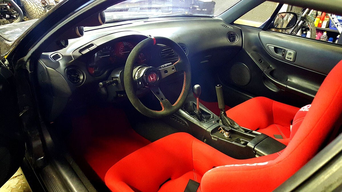 1320 performance seat brackets for 93-97 Del Sol Delsol EG2 bracket rail