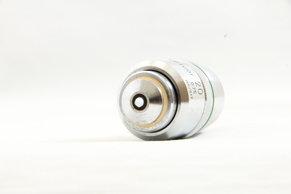 Nikon Fluor 20X 0.75 160/0.17 Microscope Objective Lens #4585