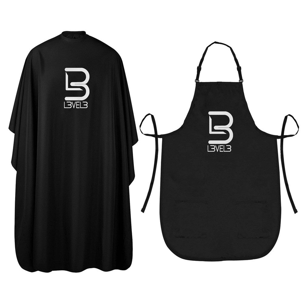 L3 Cape & Apron Kit - Universal Size - Comfortable with Adjustable Neck Closu...