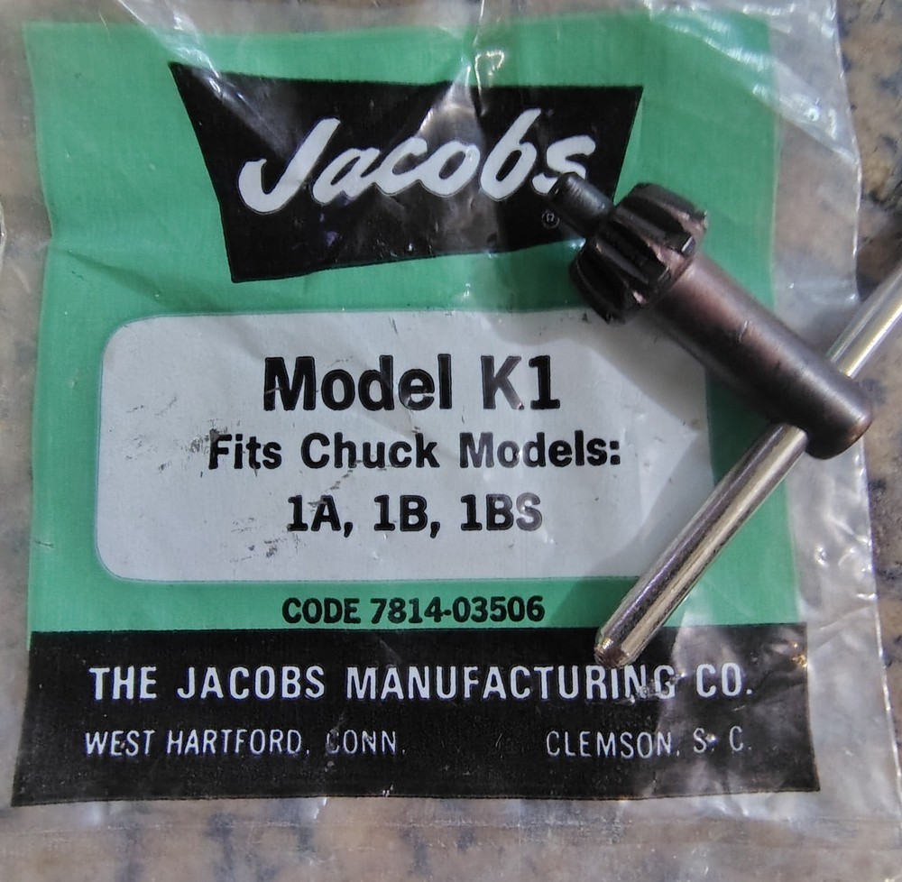 🗽 JACOBS MODEL K1 FITS CHUCK 1A, 1B, 1B3