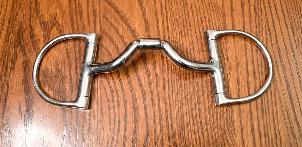 Myler, D ring dee bit, 4.5-4.75” pony