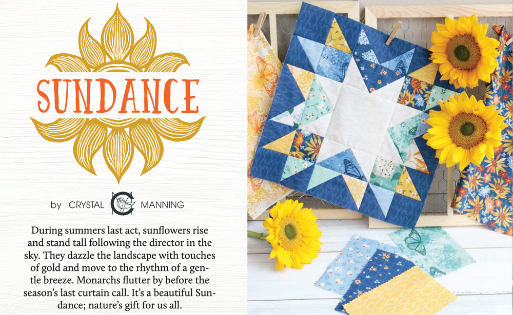 Sundance Moda Crystal Manning Charm Pack