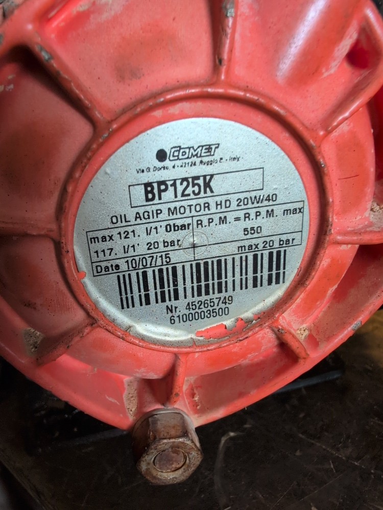 Comet BP125 Diaphragm Pump