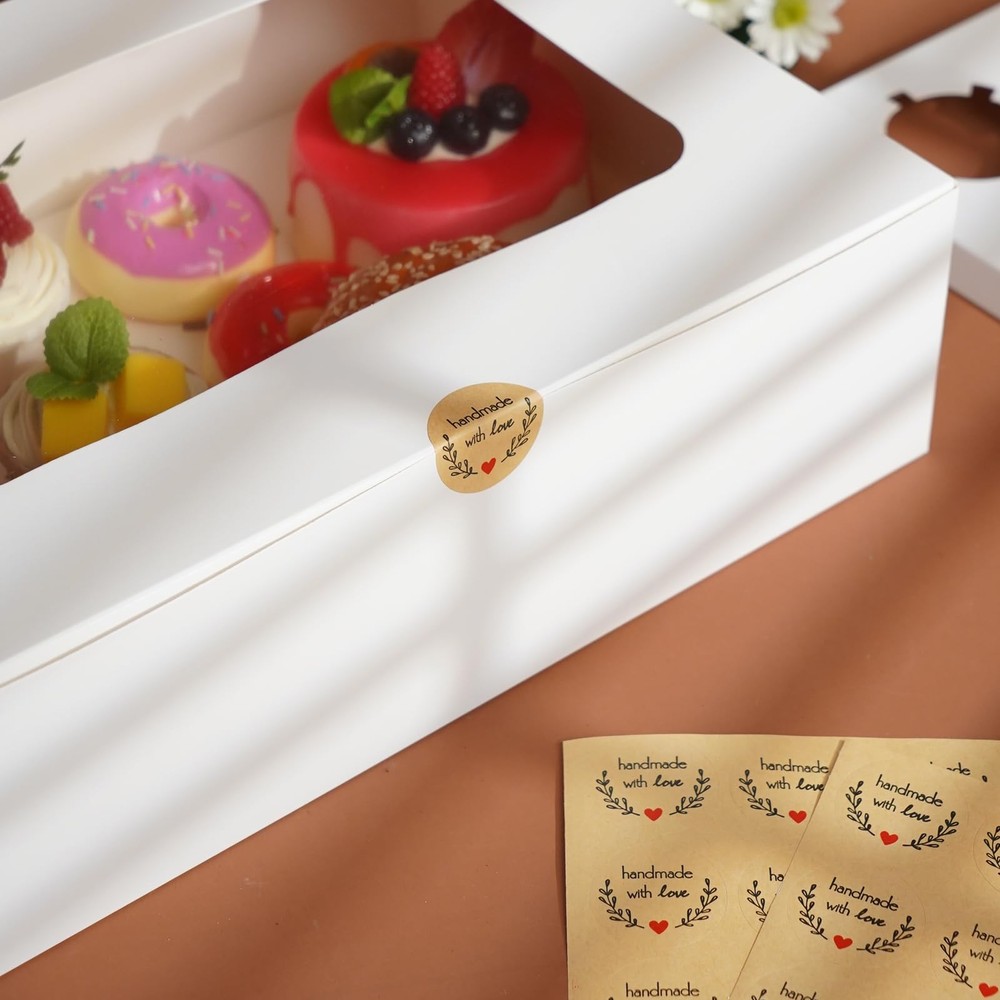 Yeplan 20 Packs Cupcake Boxes,12 Count Boxes with 12 Counts-20