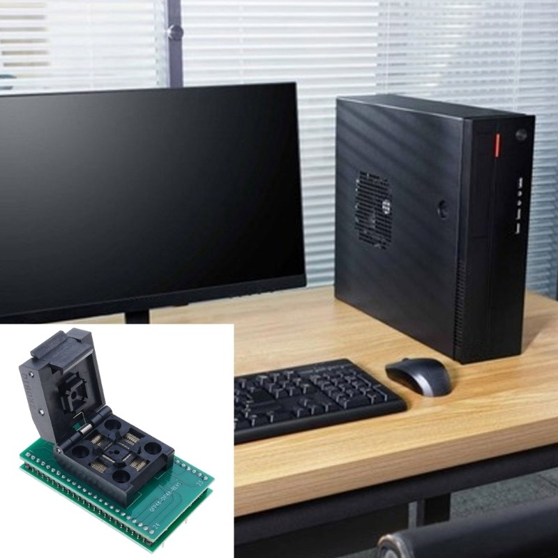 QFP48 to DIP48 Programmer Converter Socket for Testing and Programming