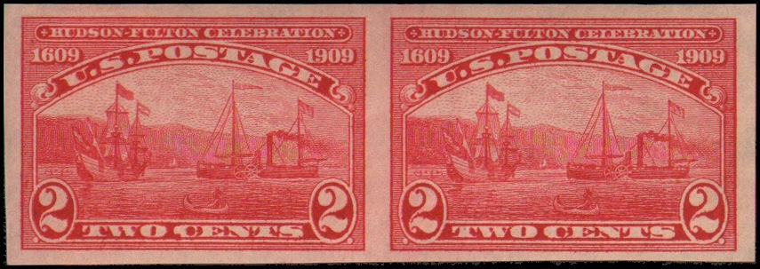 US #373 MNH pair