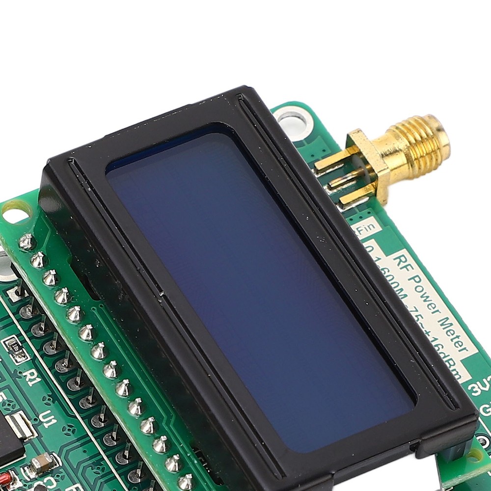 RF Power Meter Digital Display Settable Power Attenuation Logarithmic Detector ˇ