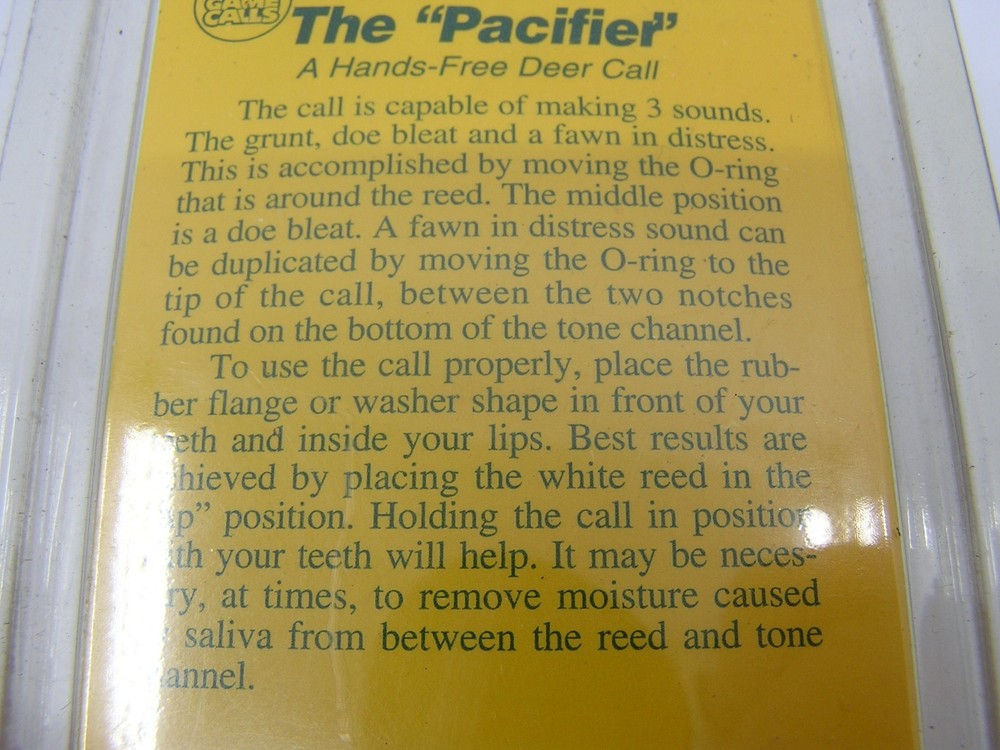 Big River Game Call 5079 The "Pacifier"