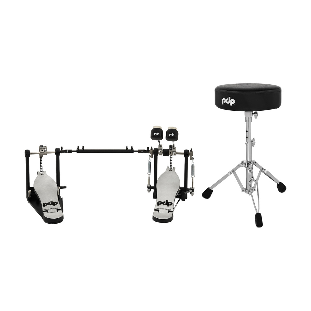 PDP 700 Series 2-Pc Hardware Pack - Double Pedal/Throne