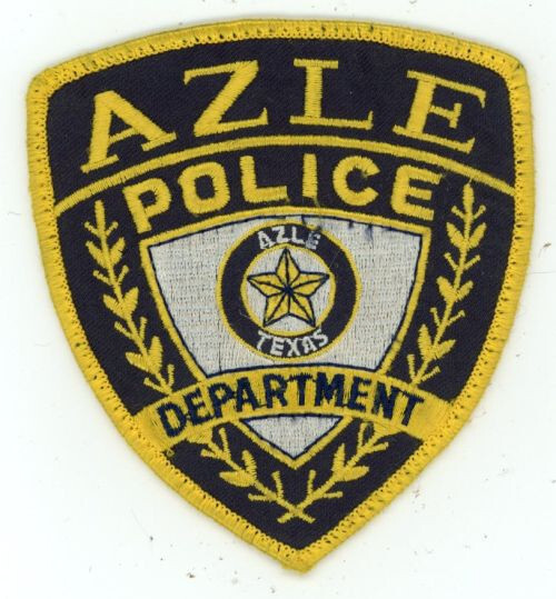 TEXAS TX AZLE POLICE NICE SHOULDER PATCH SHERIFF