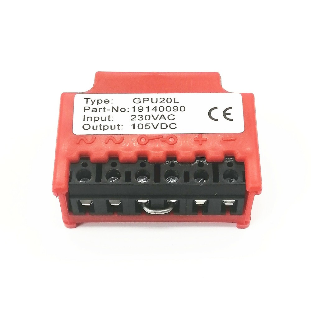 TORQ GPU20L - 19140090 six-terminal motor brake rectifier