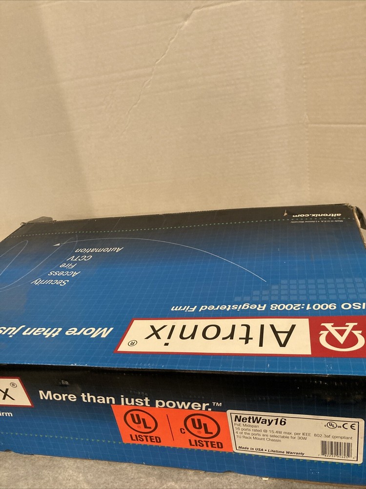 Altronix NetWay16 Midspan Injector