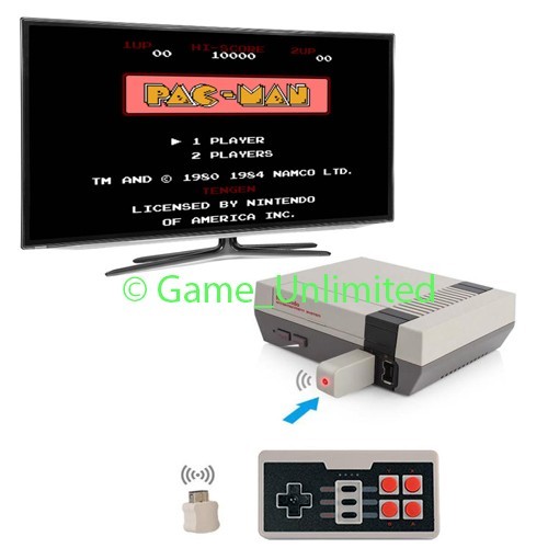 WIRELESS CONTROLLER REMOTE FOR NINTENDO NES CLASSIC MINI EDITION - USA