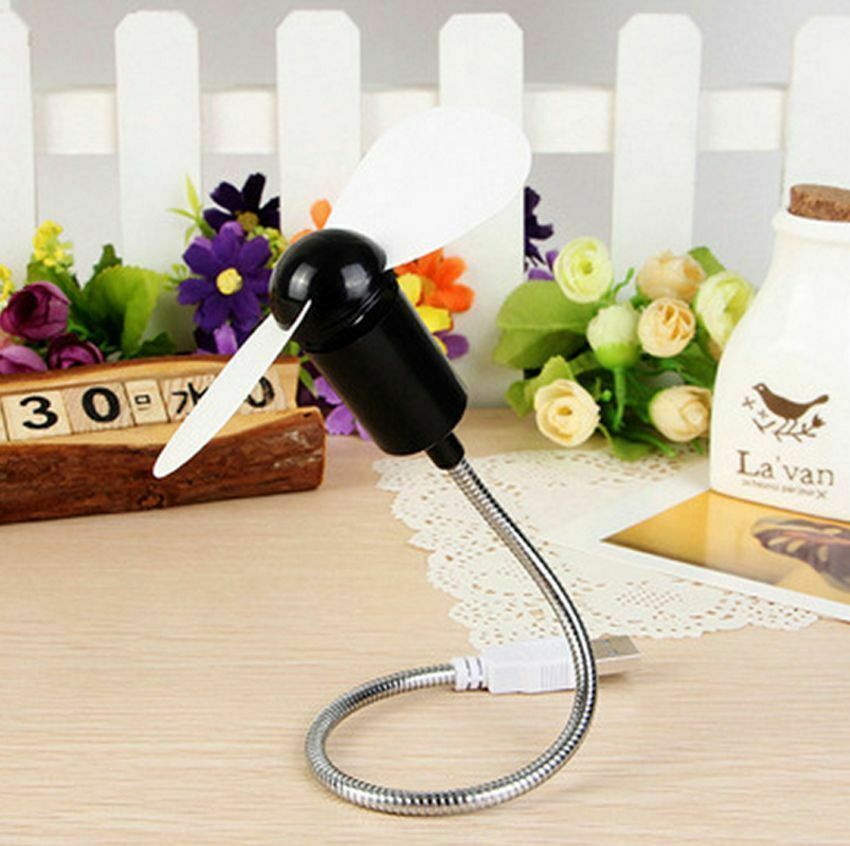 Portable Flexible USB Mini Cooling Fan Cooler For Laptop Desktop PC Computer TC