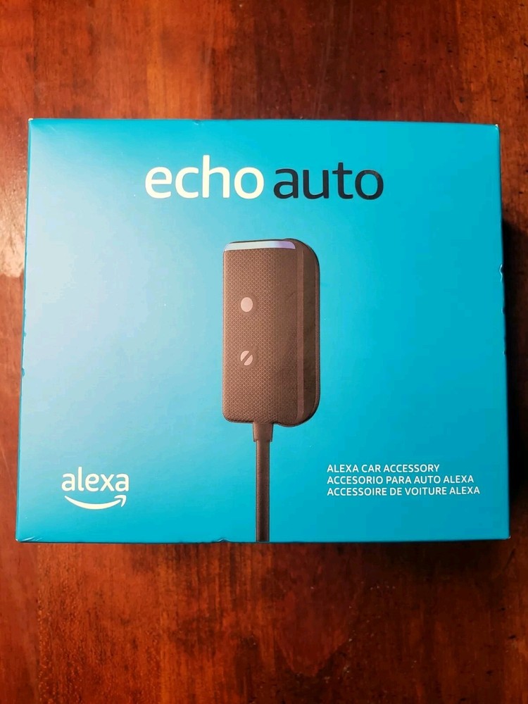 Amazon Echo Auto (2nd Gen) with Alexa Voice Assistant - Black