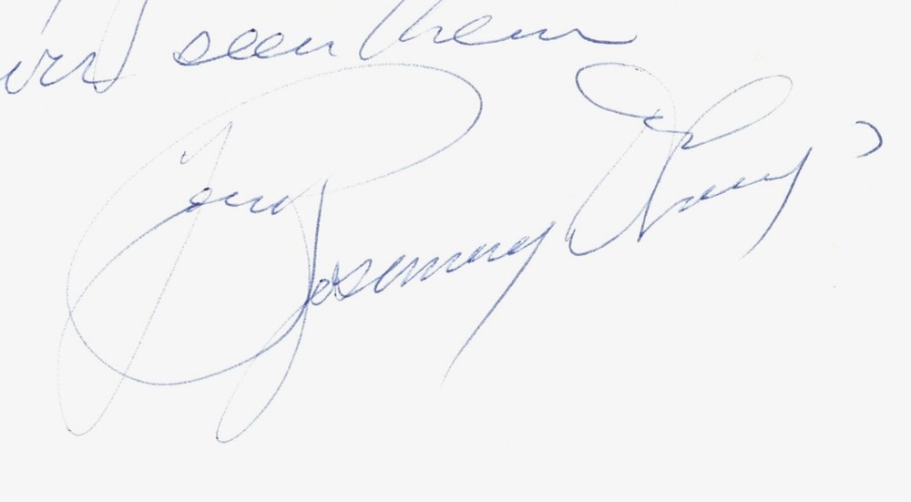 Rosemary DeCamp Autograph Letter Signed