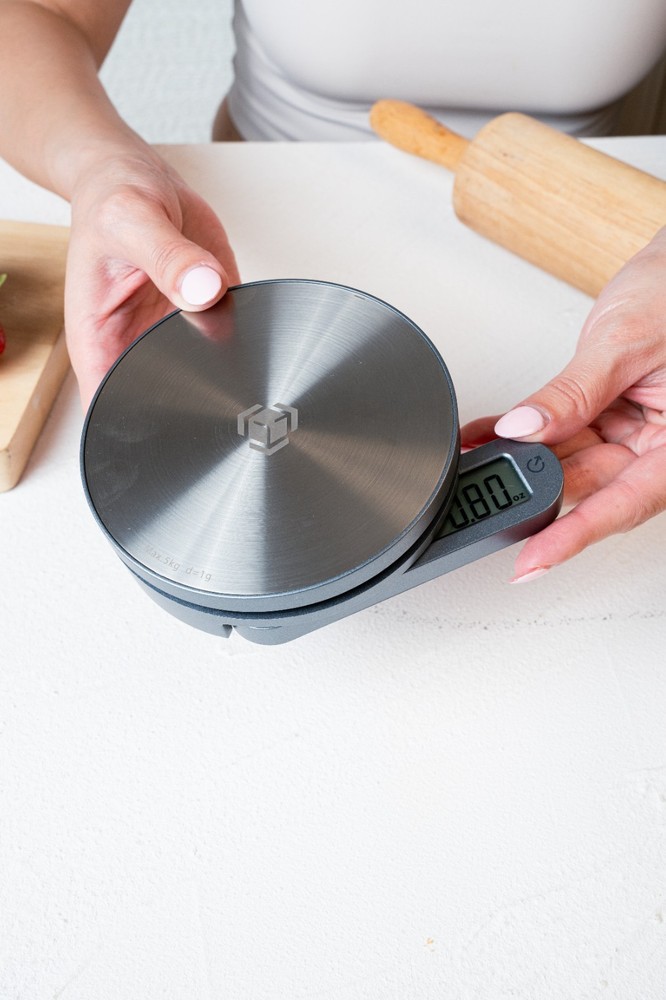 GLOBAL DRT Smart Weight Kitchen Scale – BatteryFree Digital Kitchen Scale Dynamo