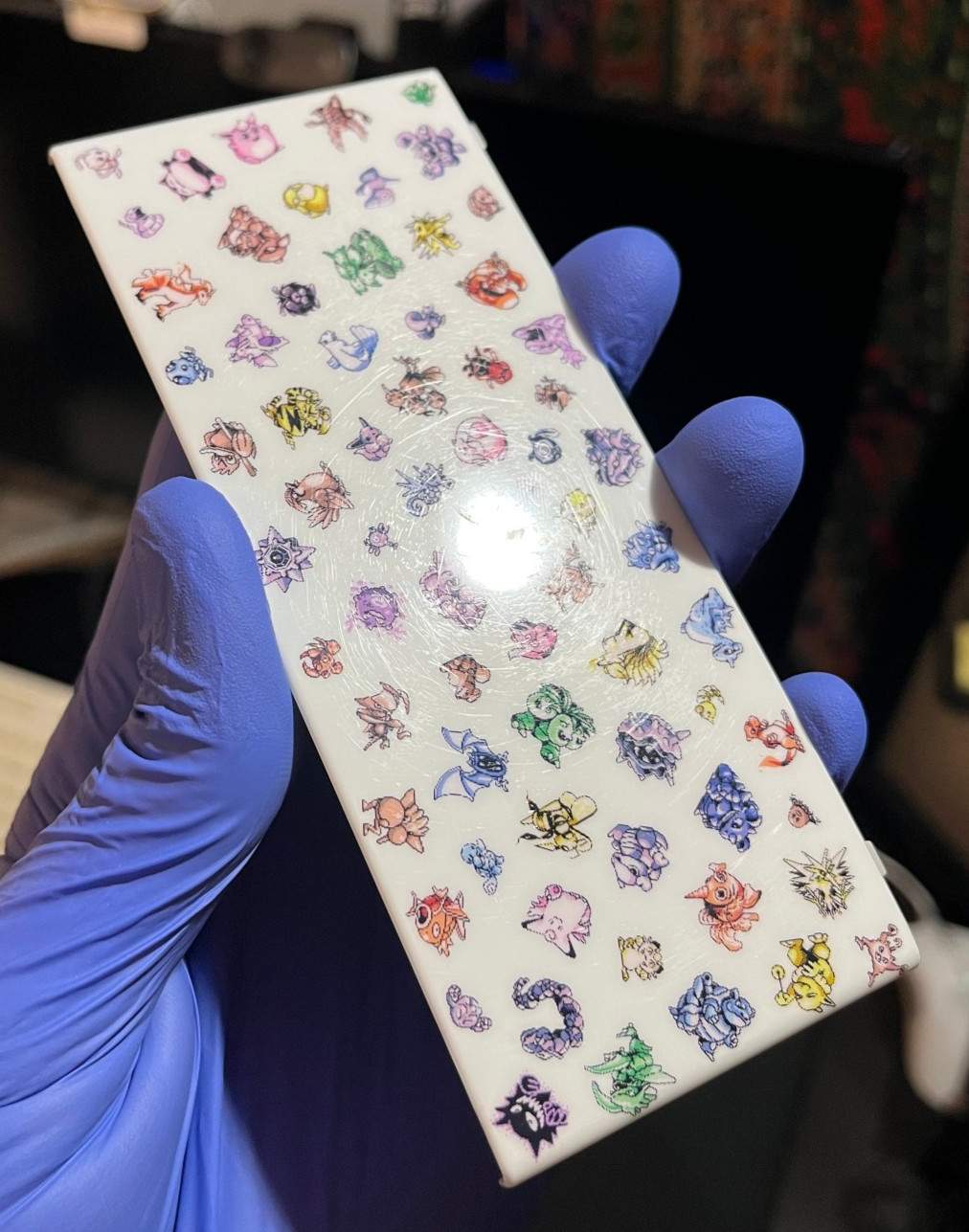 OEM "New 3DS" Pokemon Original 151 Kisekae Faceplates - Genunine Nintendo - Used