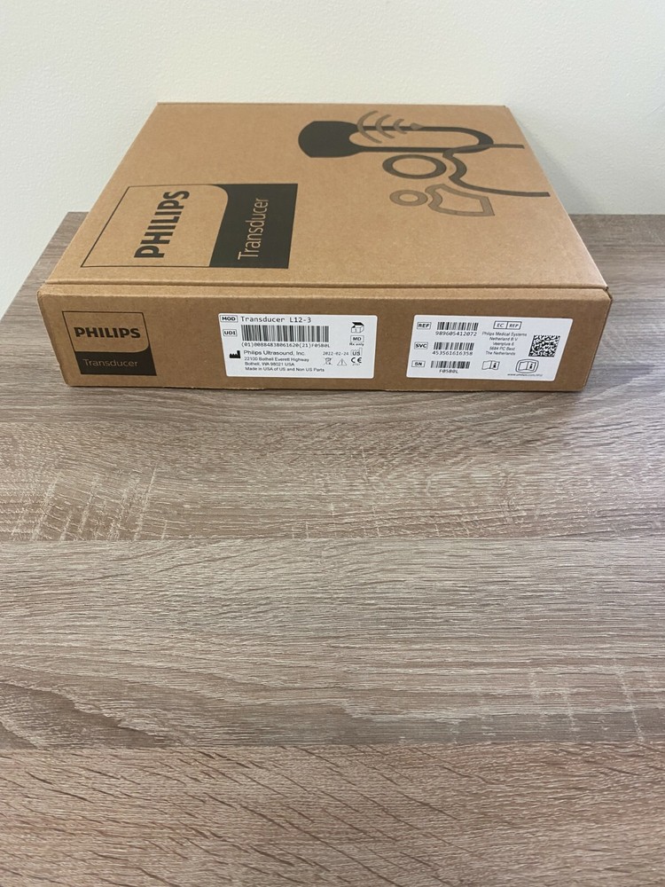 Philips CX L12-3 Linear Compact Transducer/Probe - New