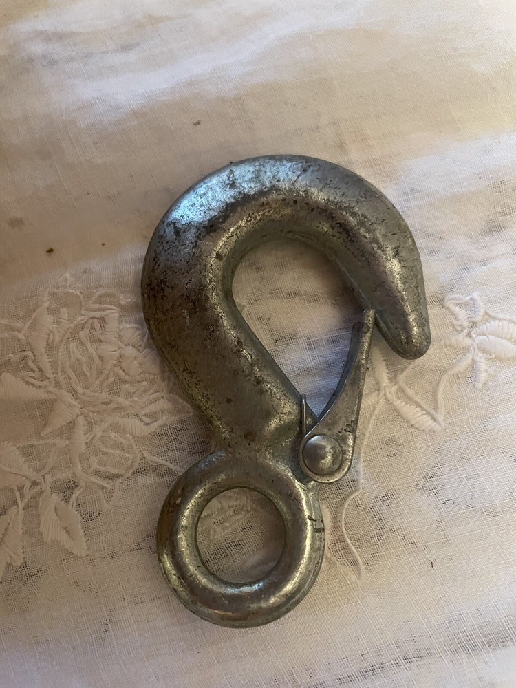Metal Silver Grab Hook Used Industrial